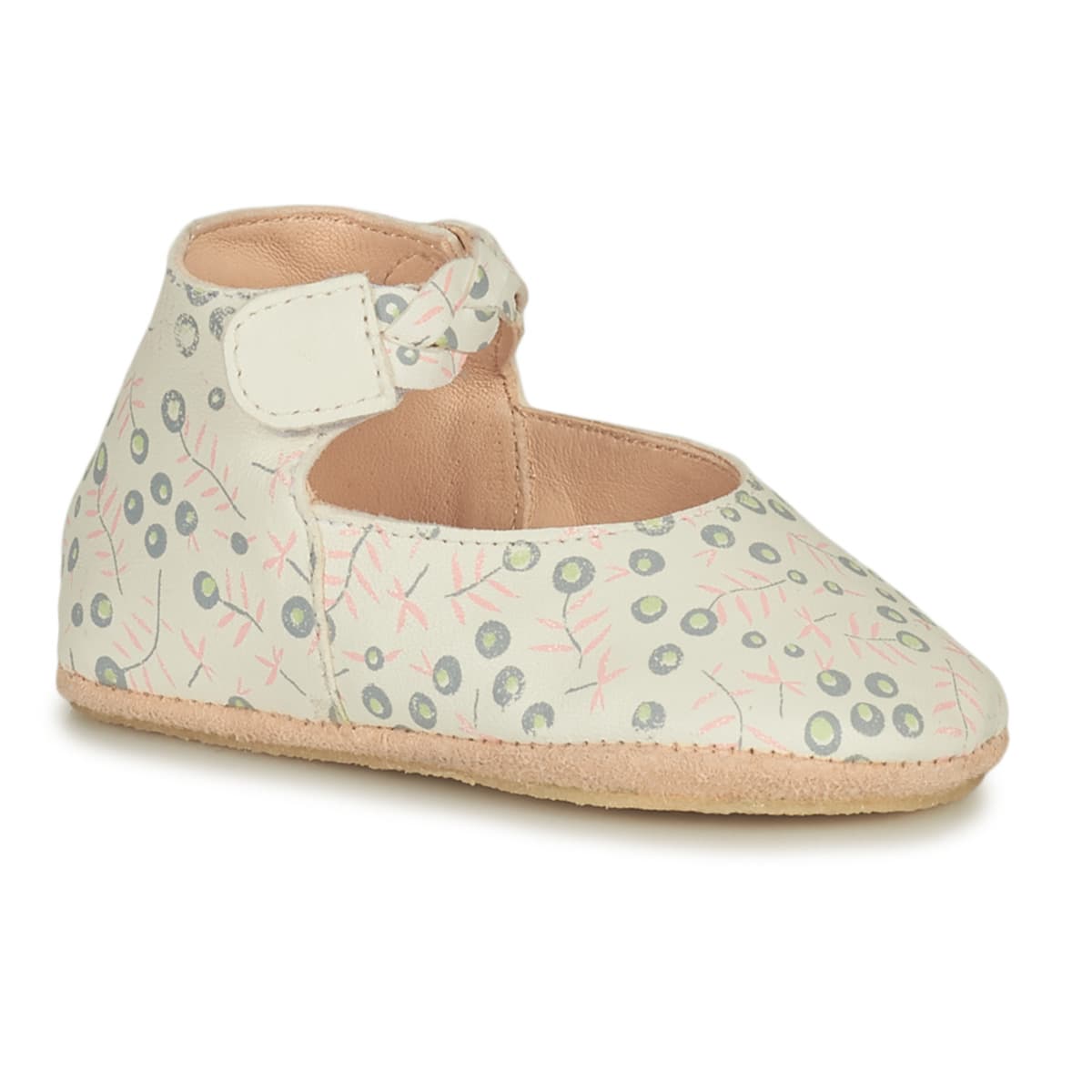 Girls' House Slippers Easy Peasy White