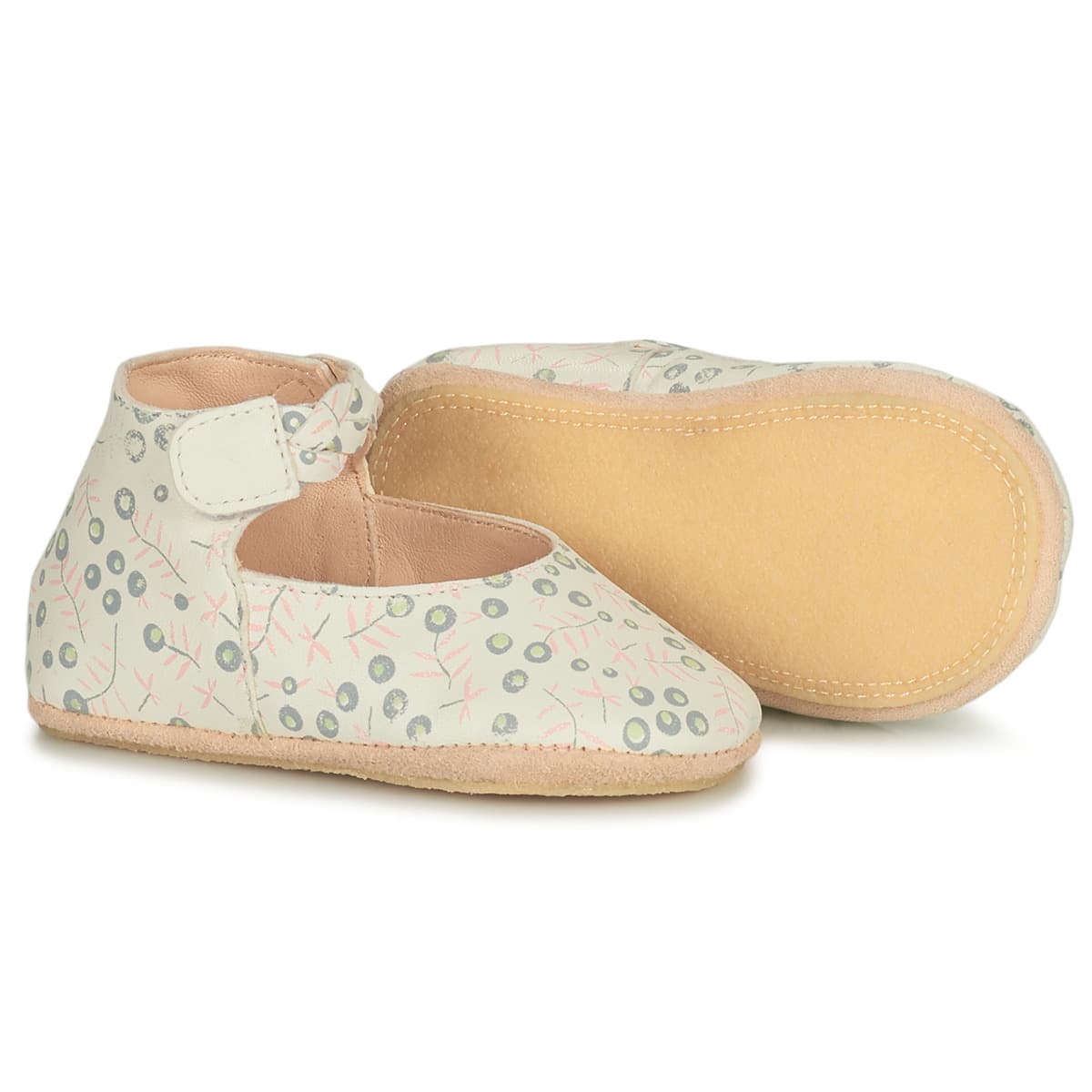 Girls' House Slippers Easy Peasy White