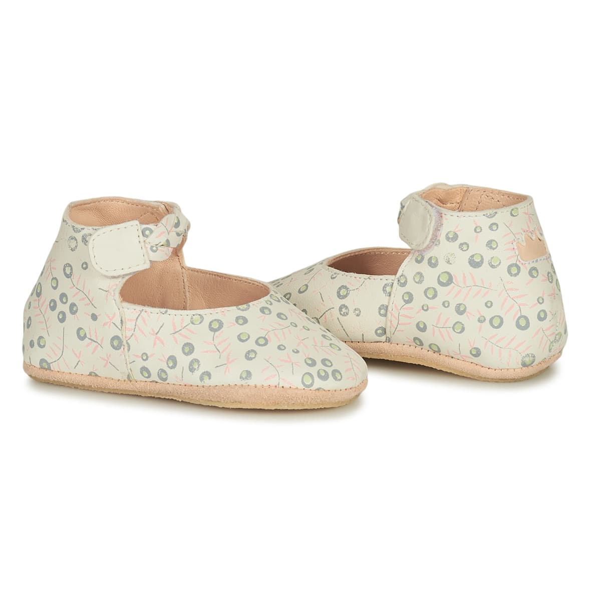 Girls' House Slippers Easy Peasy White