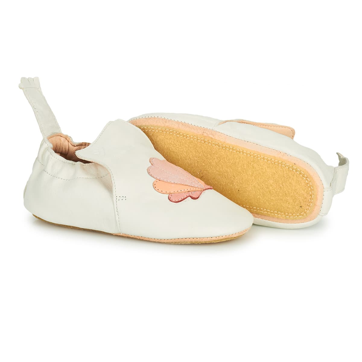 Girls' House Slippers Easy Peasy White