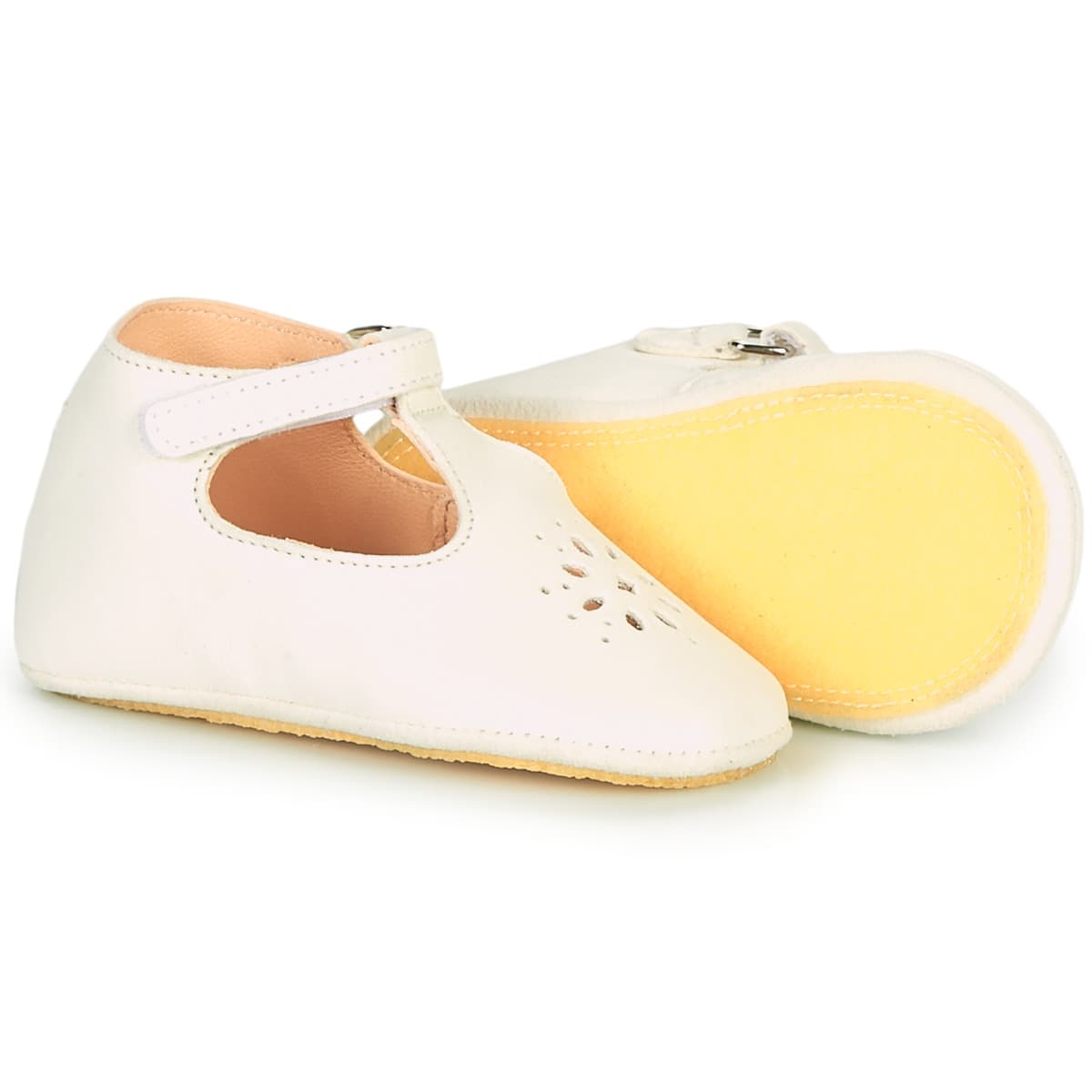 Girls' House Slippers Easy Peasy White