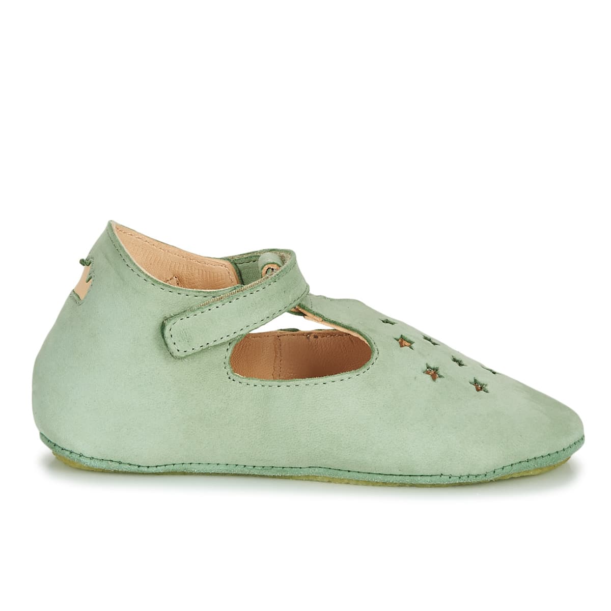 Girls' House Slippers Easy Peasy Green