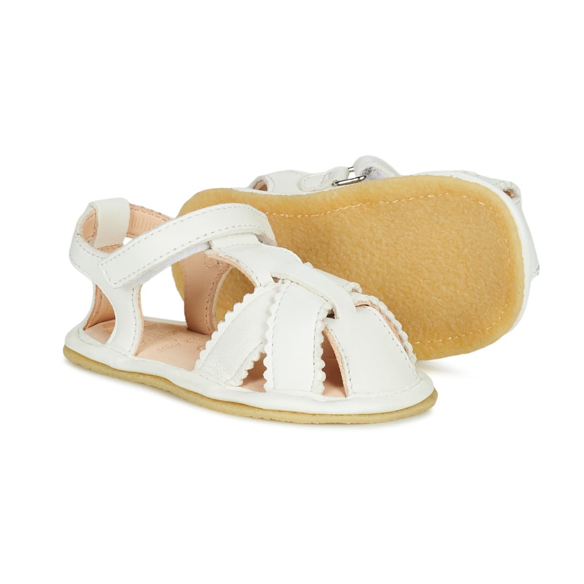 Boys' House Slippers Easy Peasy White