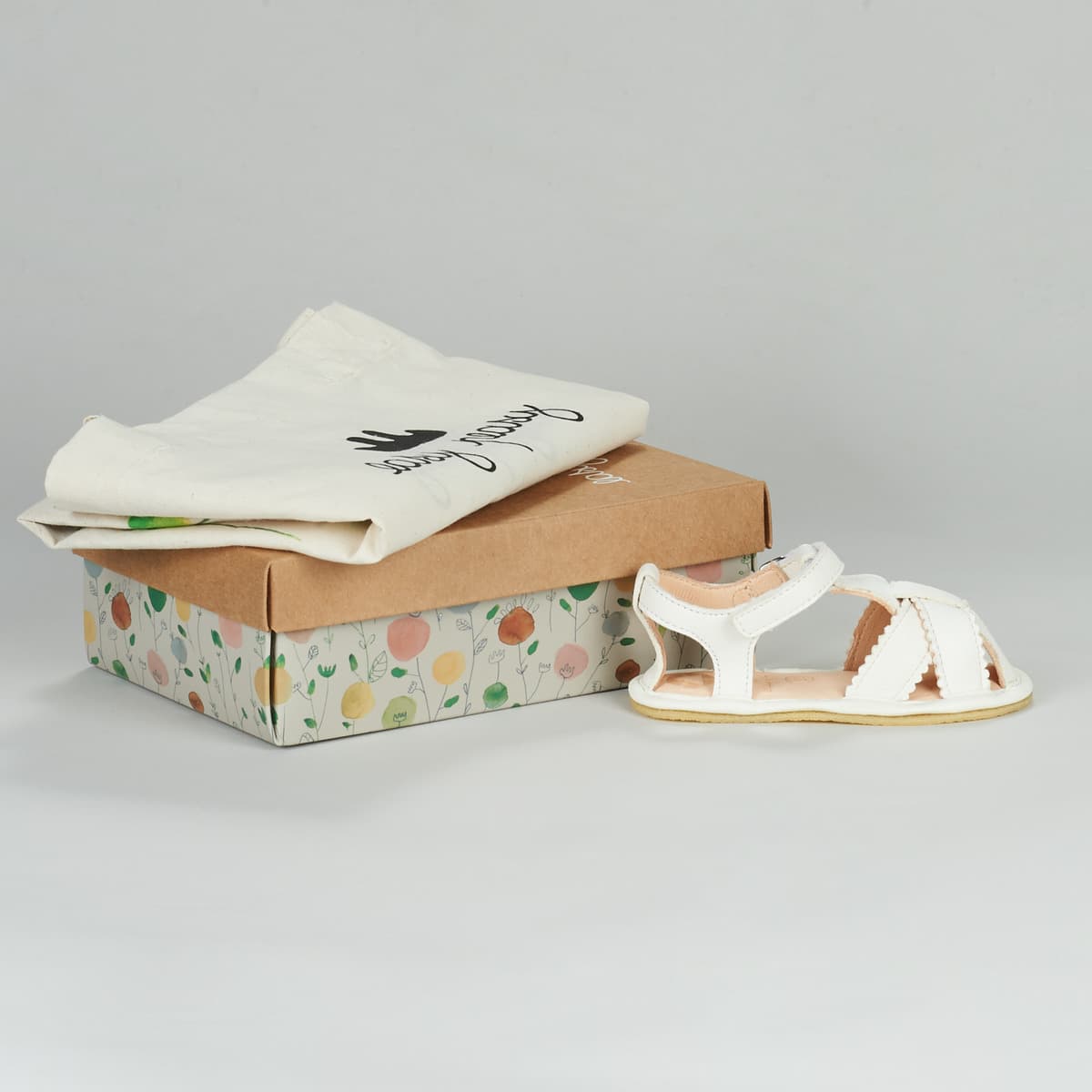 Boys' House Slippers Easy Peasy White