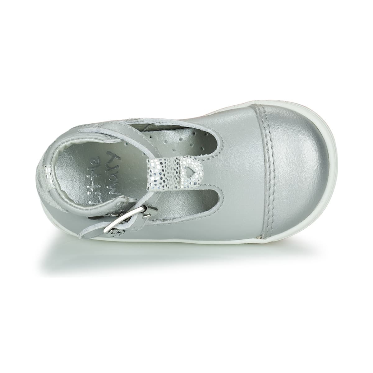 Women's Ballet Flats Little Mary Silver