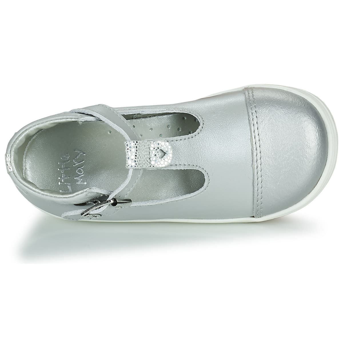 Women's Ballet Flats Little Mary Silver