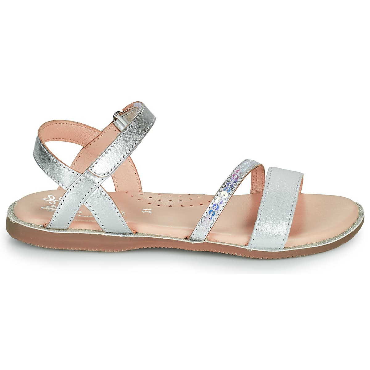 Girls' Sandals Little Mary Silver