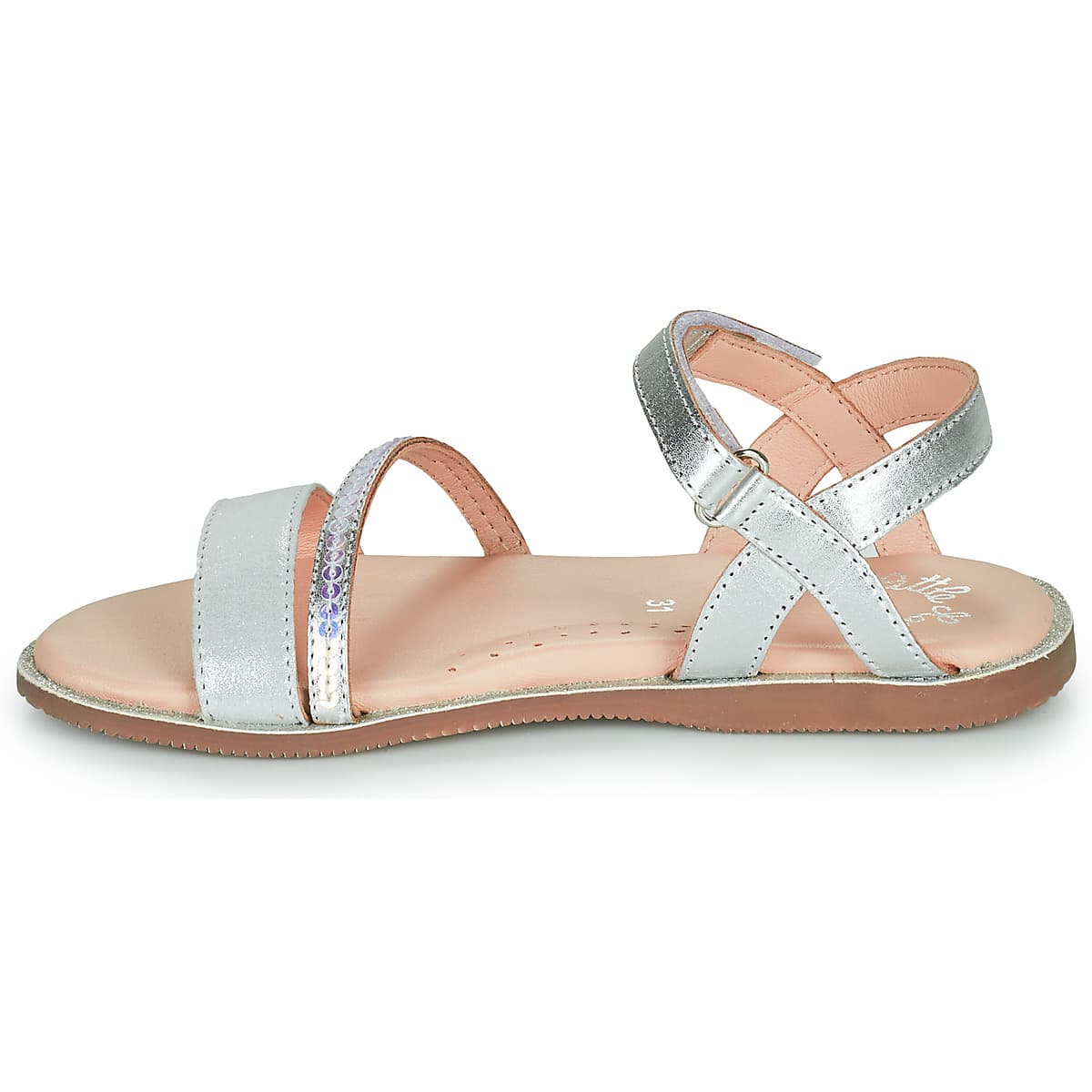 Girls' Sandals Little Mary Silver