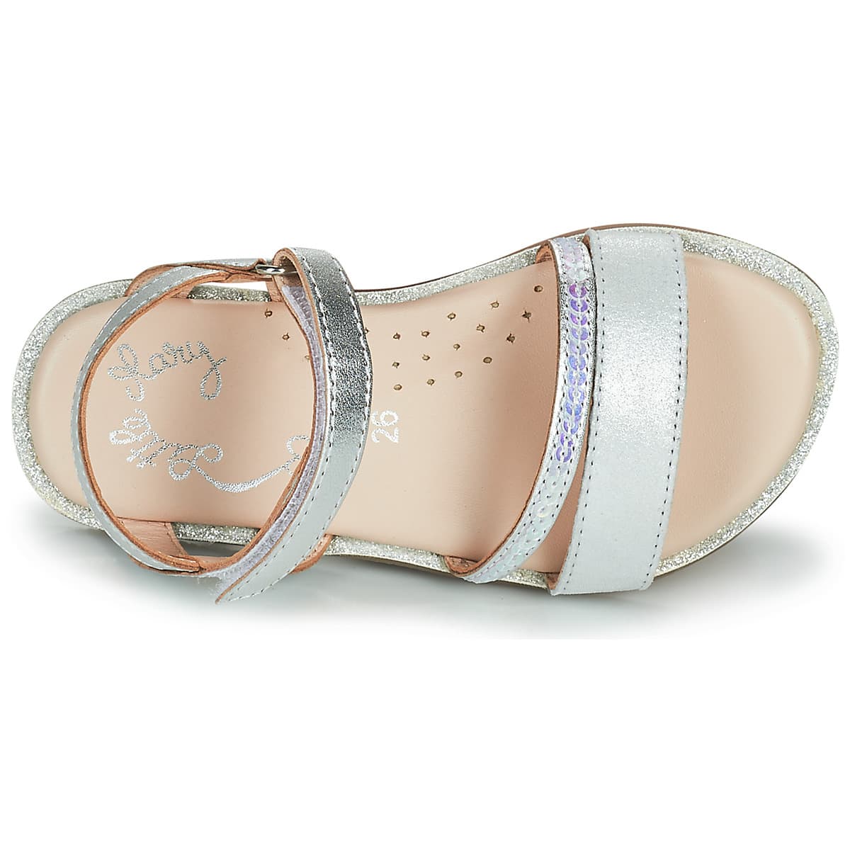 Girls' Sandals Little Mary Silver