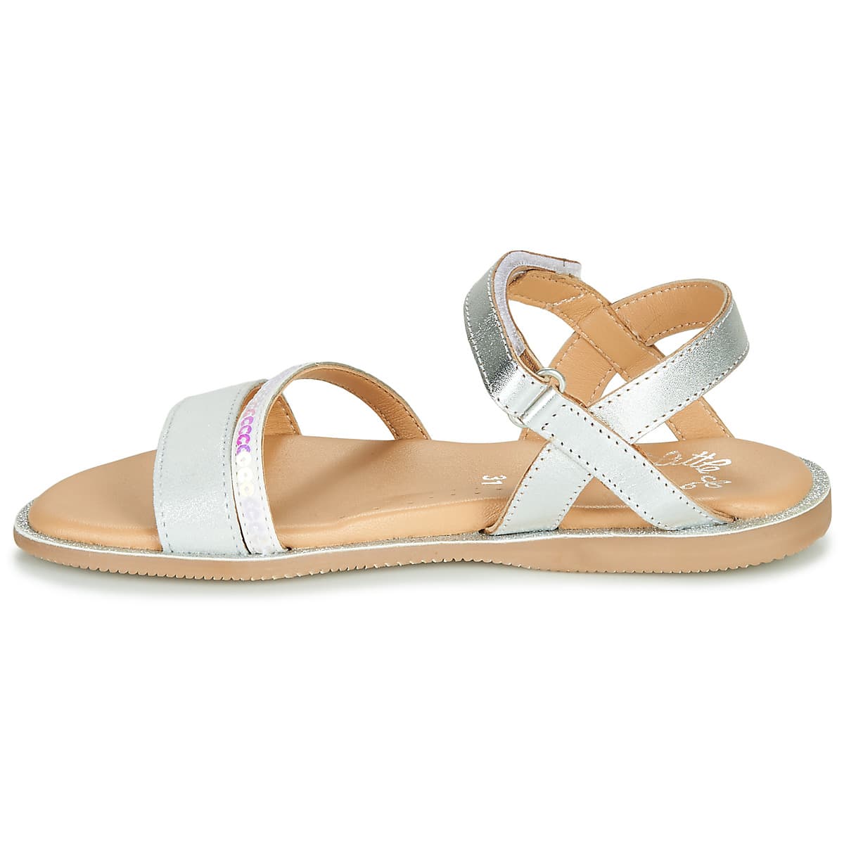 Girls' Sandals Little Mary Silver