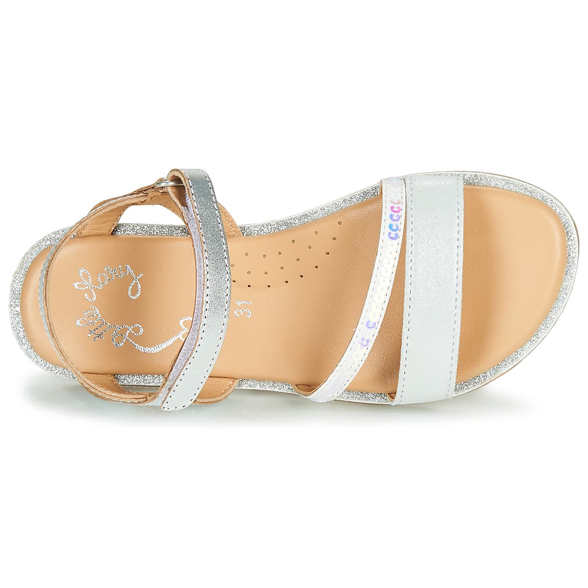 Girls' Sandals Little Mary Silver
