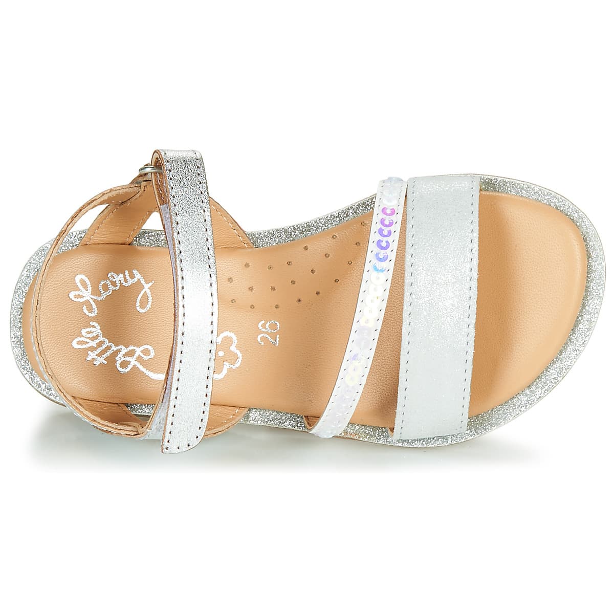 Girls' Sandals Little Mary Silver