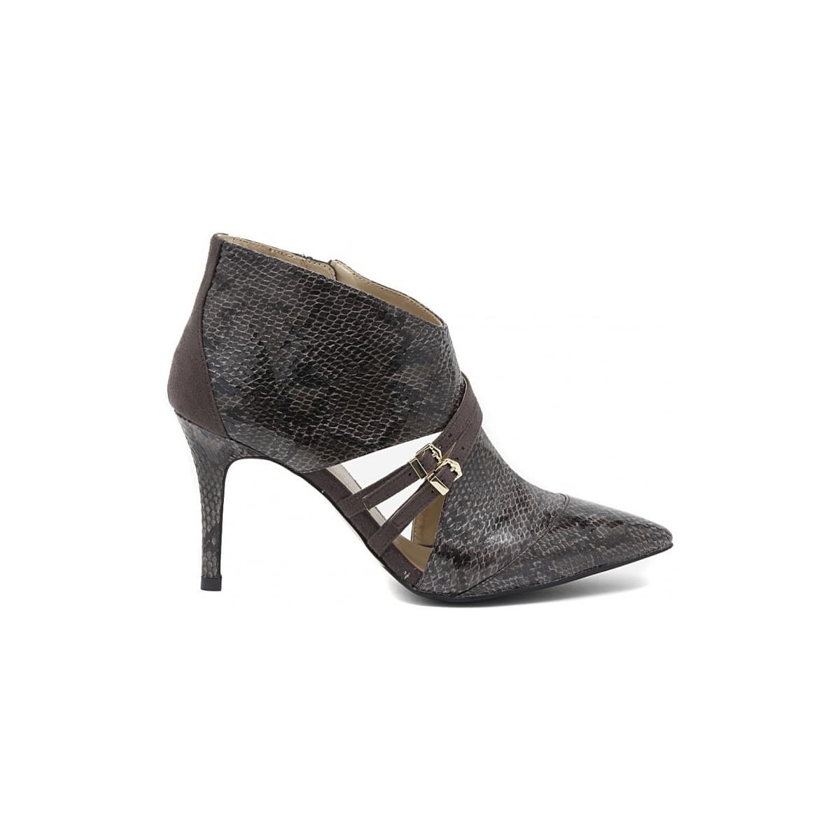 Women's Ankle Boots Café Noir Multicolor