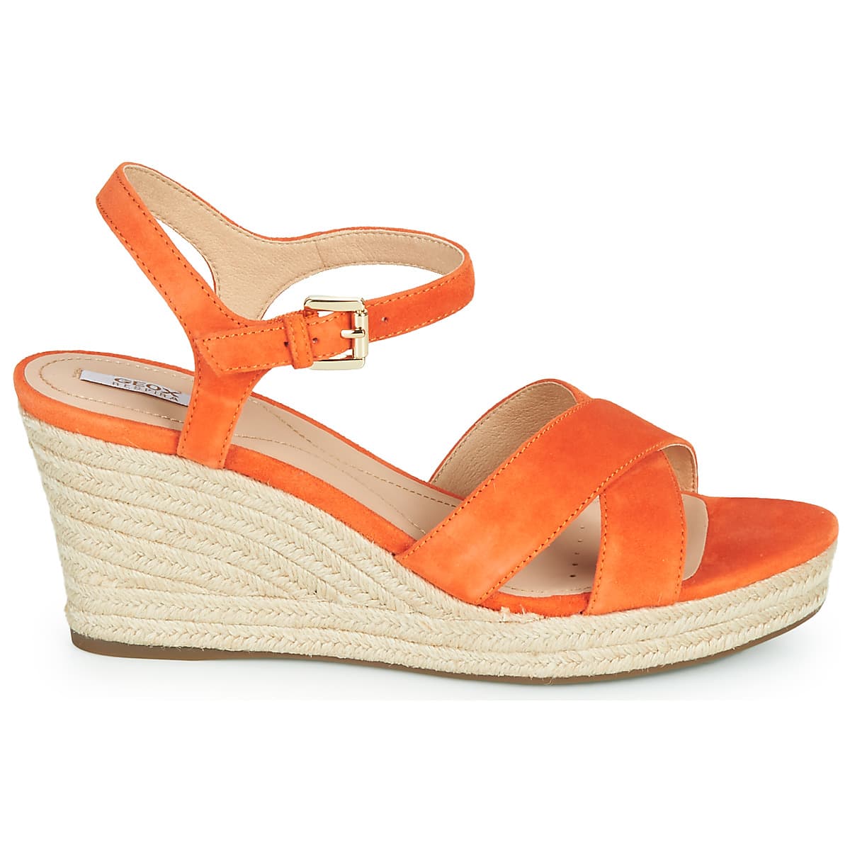 Women's Platforms Geox Orange