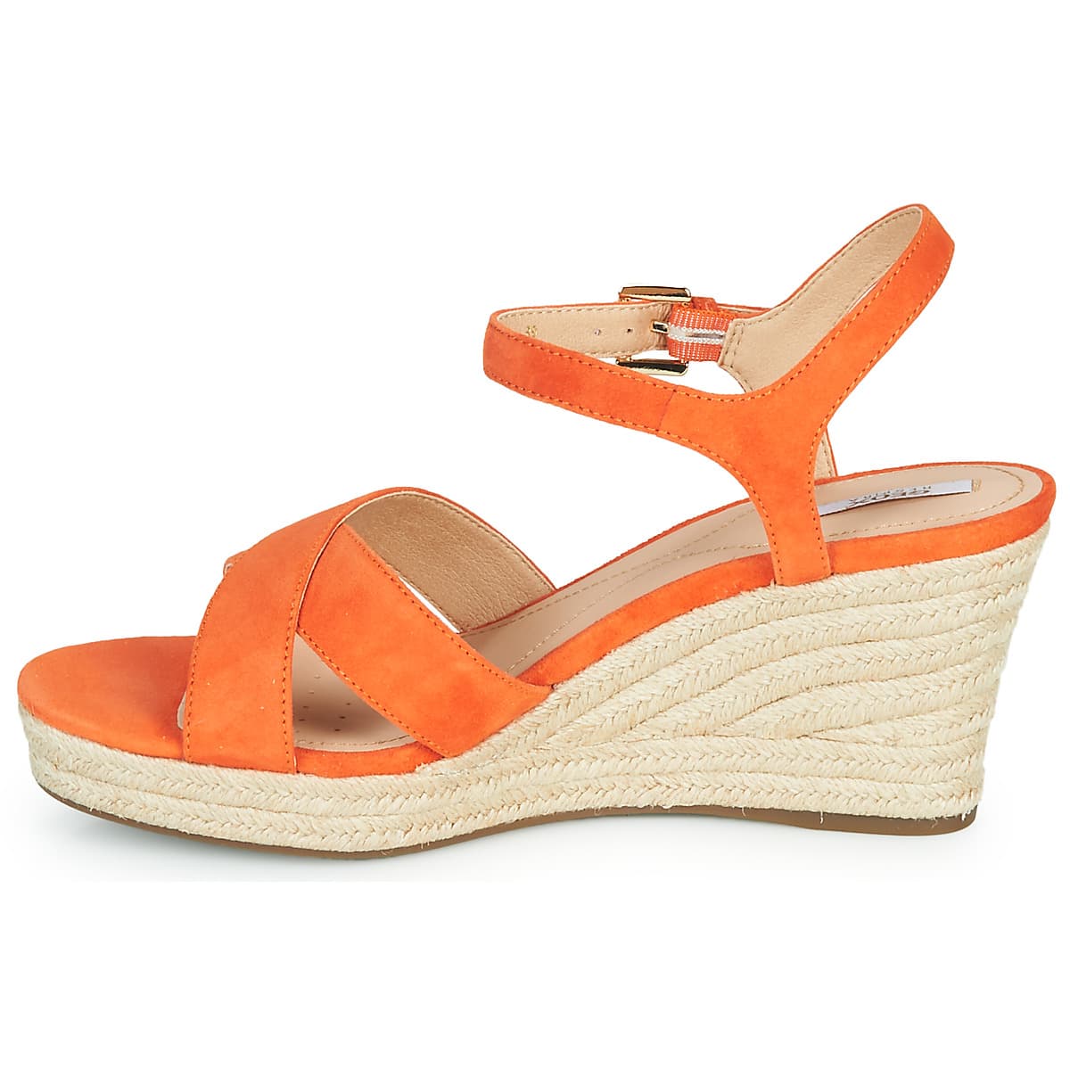 Women's Platforms Geox Orange