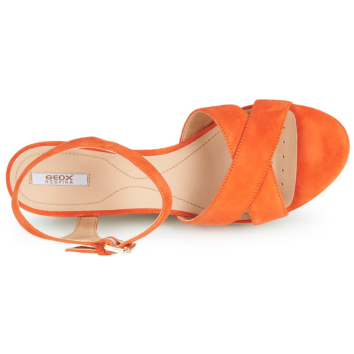 Women's Platforms Geox Orange