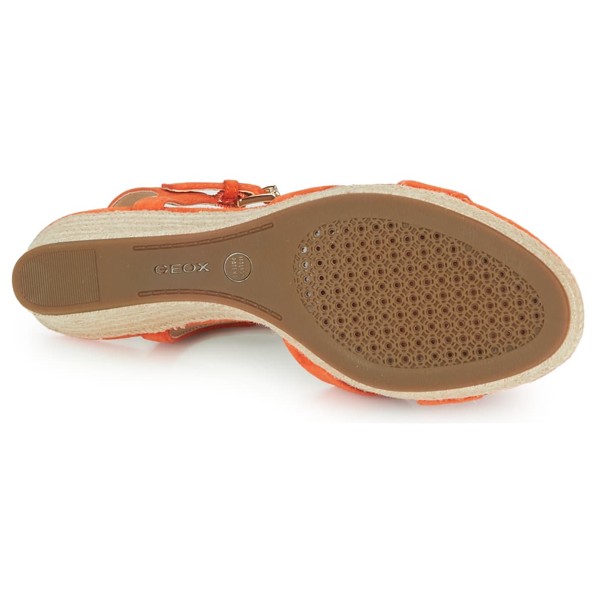 Women's Platforms Geox Orange