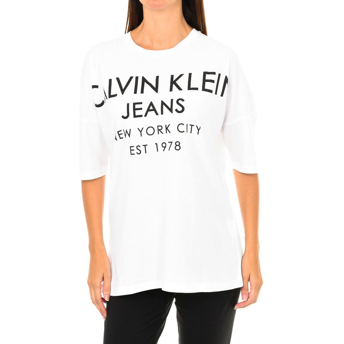 Women's T-Shirts Calvin Klein White