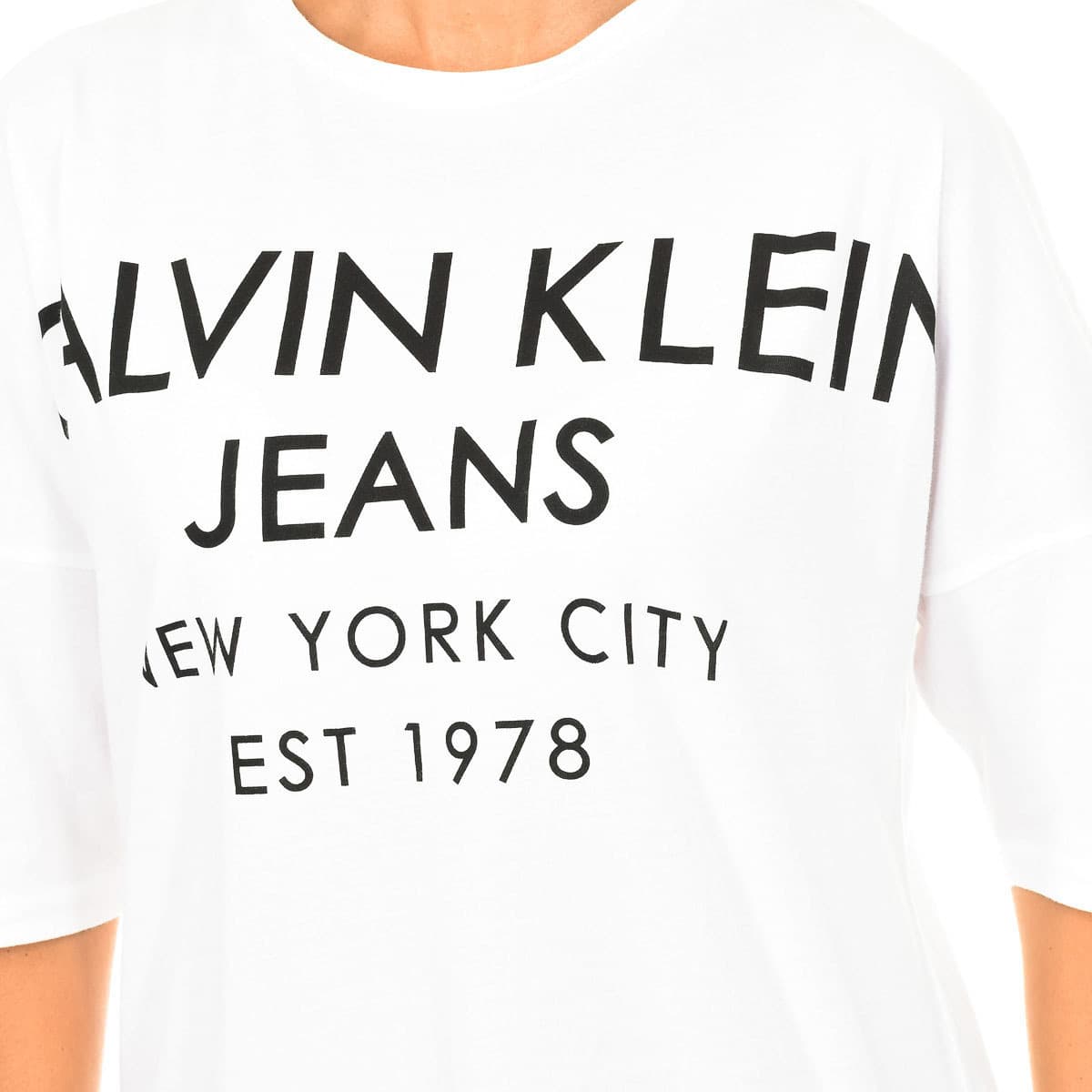 Women's T-Shirts Calvin Klein White