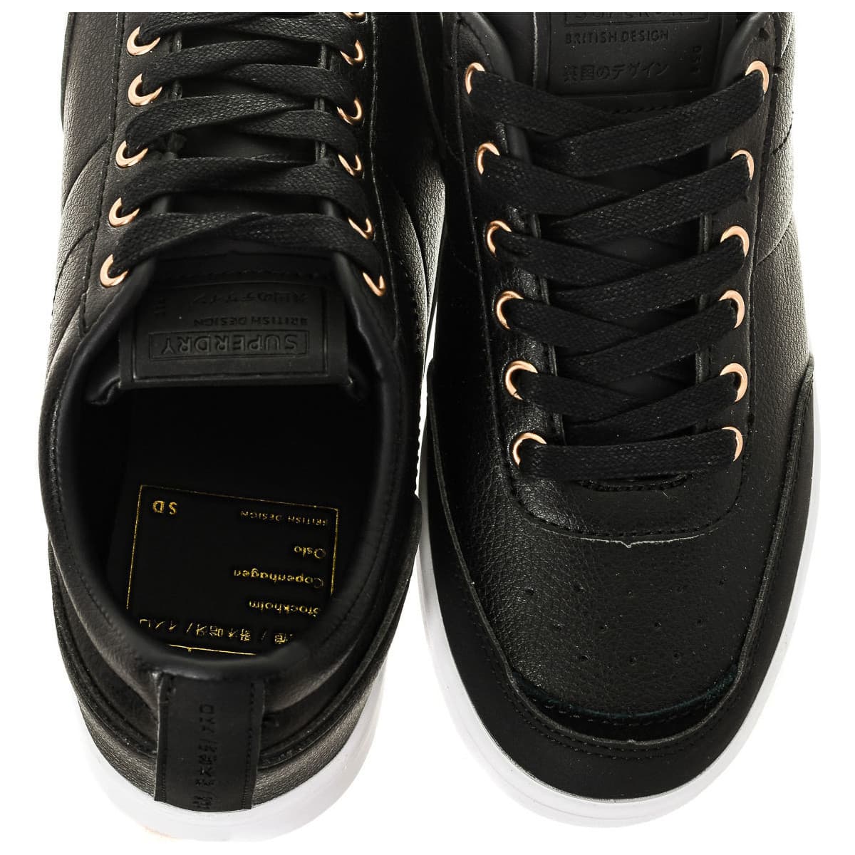 Women's Tennis Shoes Superdry Black