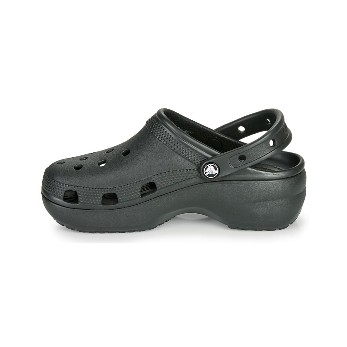 Γυναικείο Σαμπό Crocs Classic Platform Clog W Ανατομικό Χρώματος Μαύρο 206750-001
