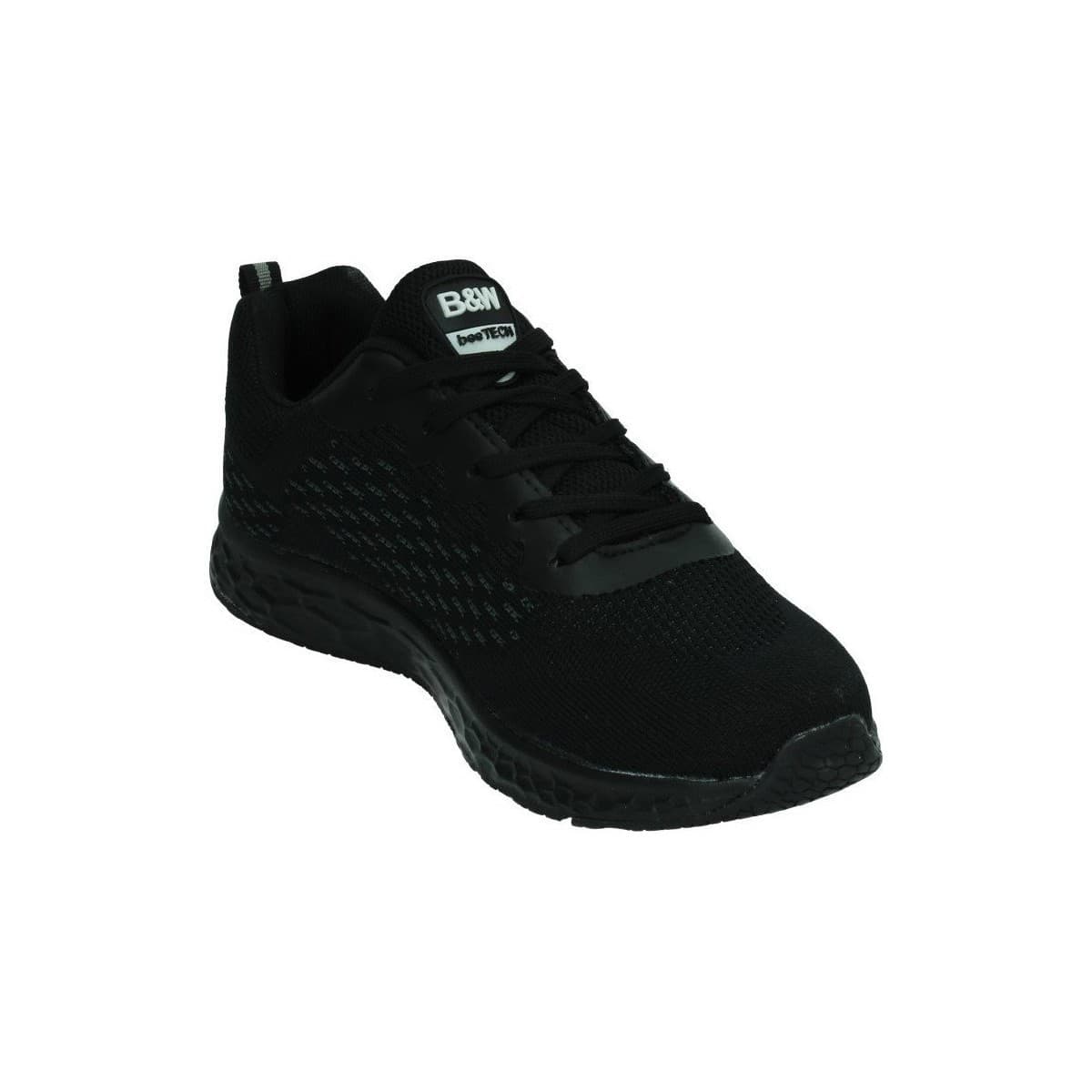 Men's Sneakers B&w Black