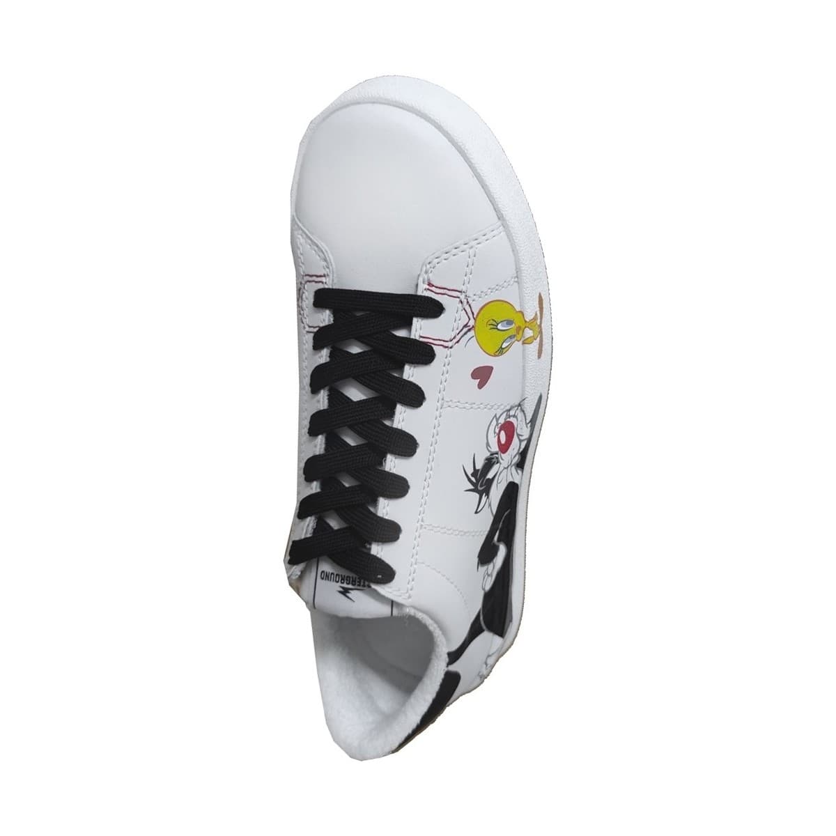 Women's Sneakers Dessins Animés White