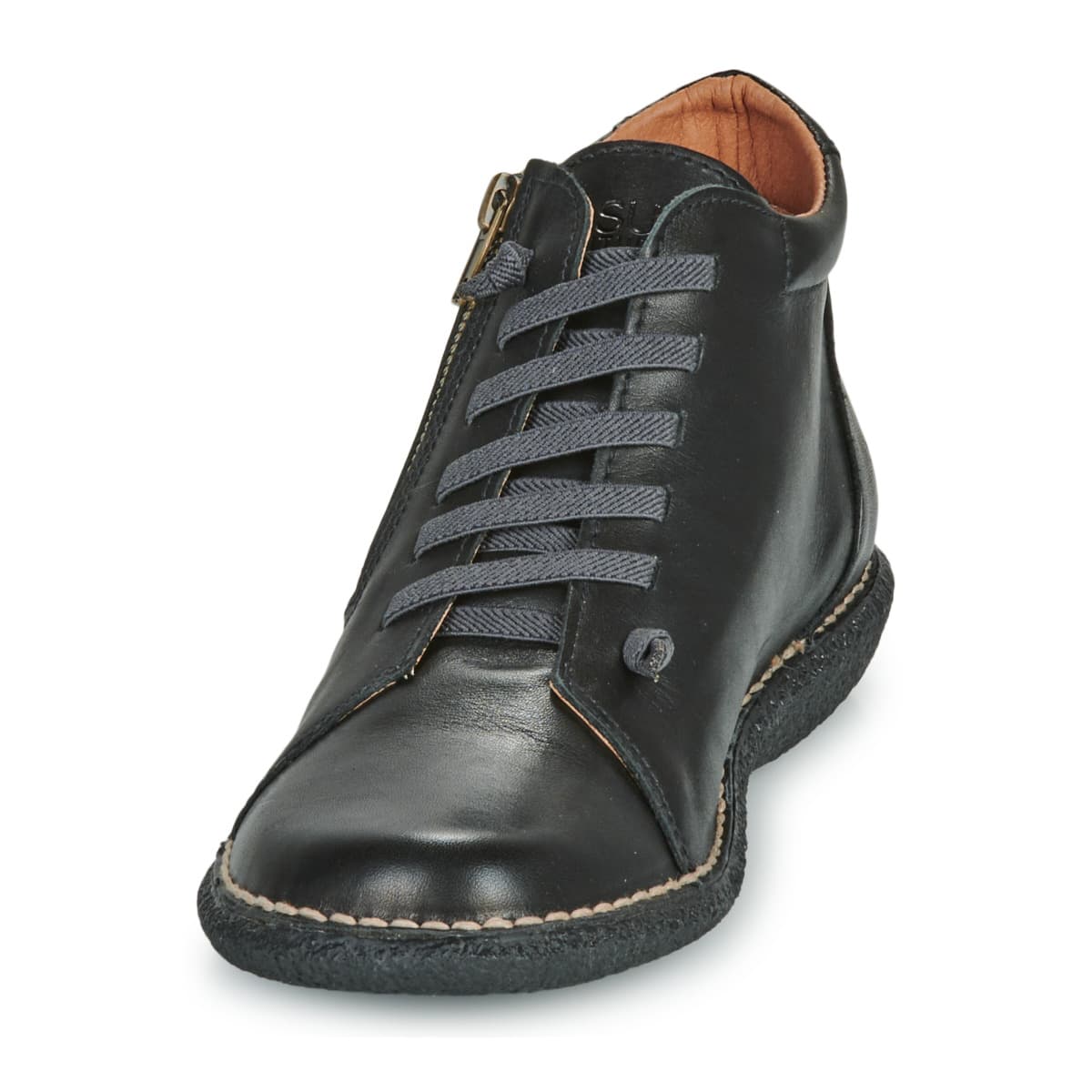 Women's Derby Shoes Casual Attitude Black