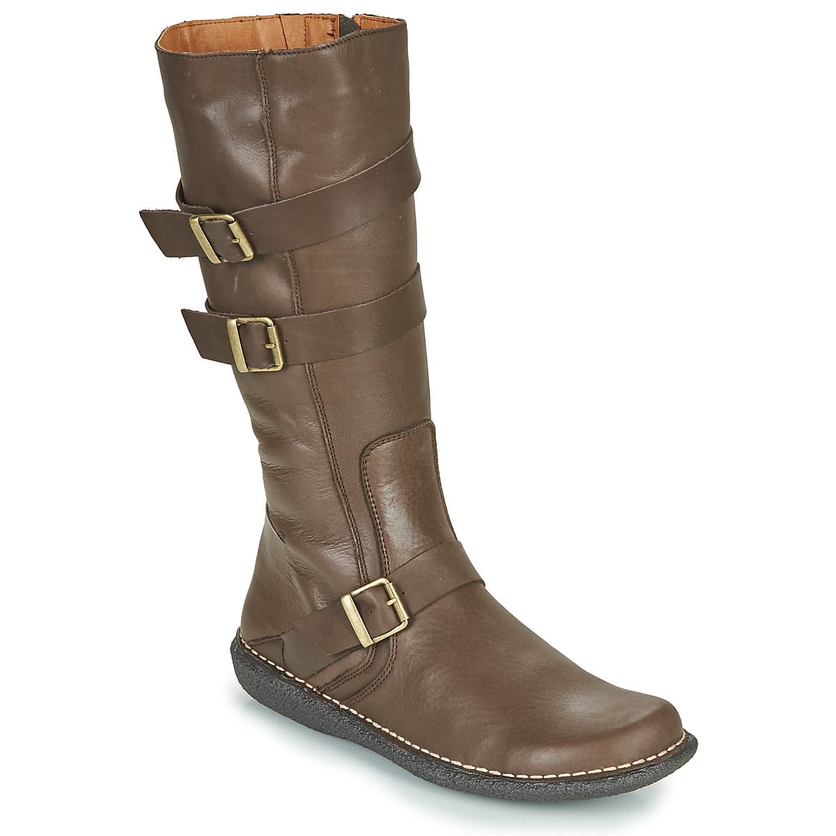 Women's Boots Casual Attitude Brown