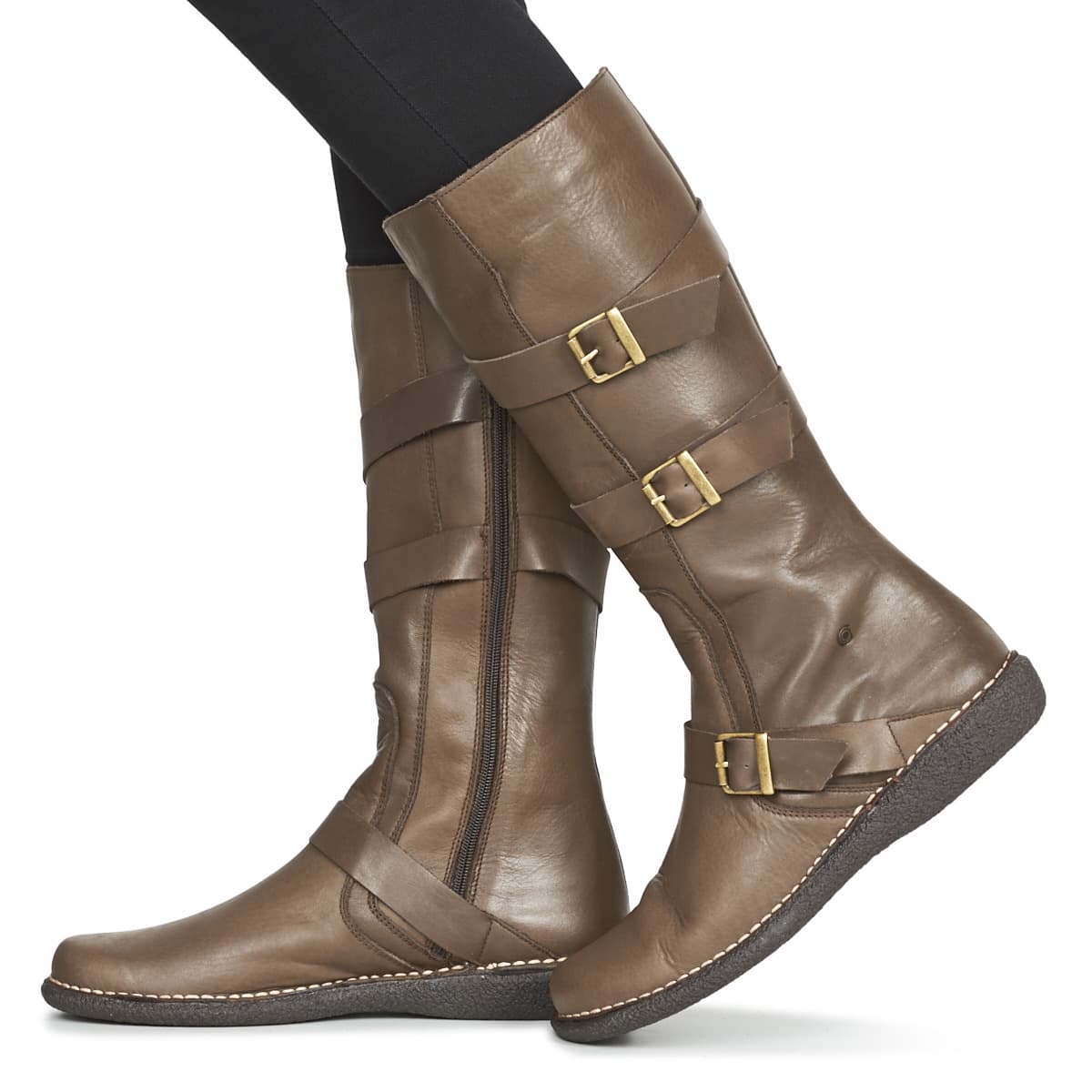 Women's Boots Casual Attitude Brown