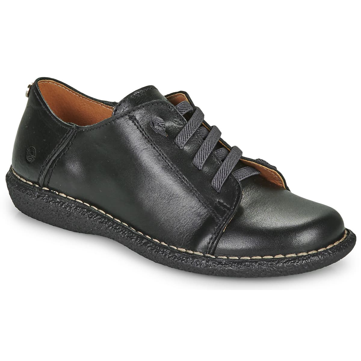 Women's Derby Shoes Casual Attitude Black