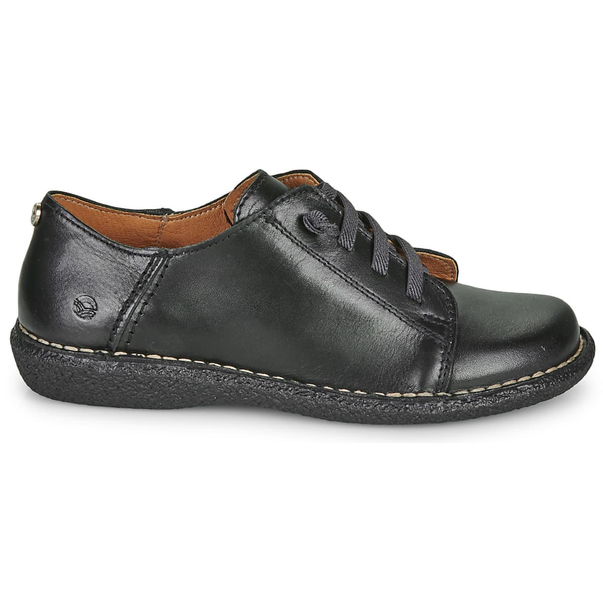 Women's Derby Shoes Casual Attitude Black