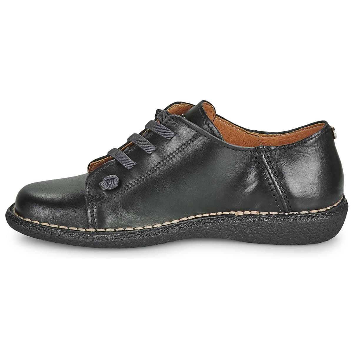 Women's Derby Shoes Casual Attitude Black