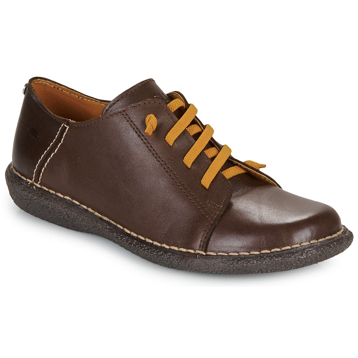 Women's Derby Shoes Casual Attitude Brown