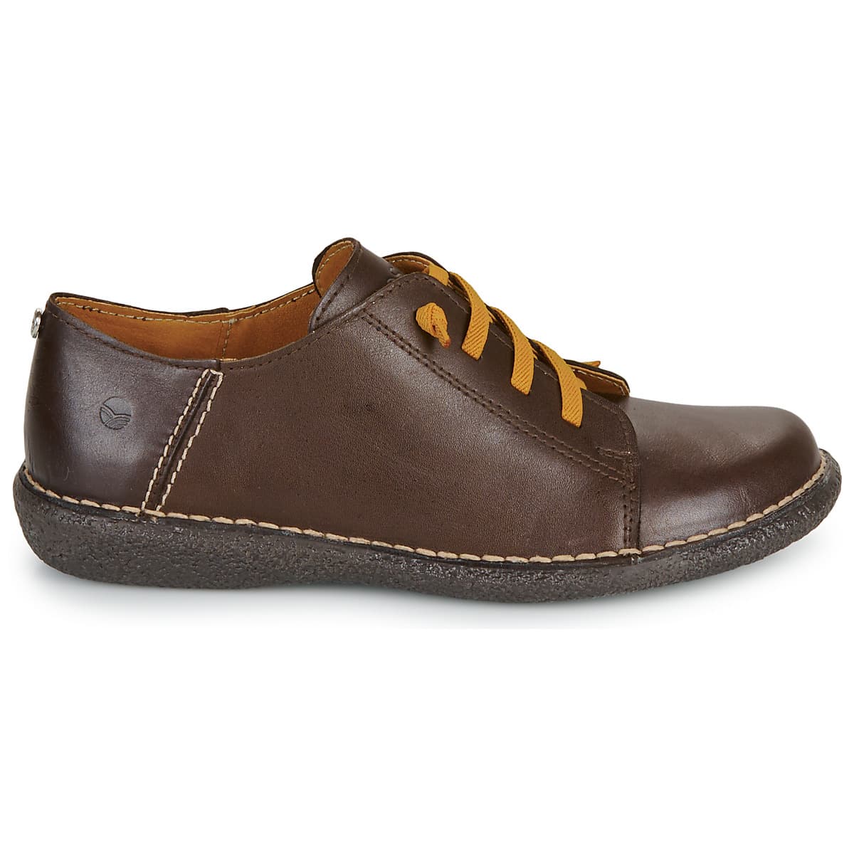Women's Derby Shoes Casual Attitude Brown