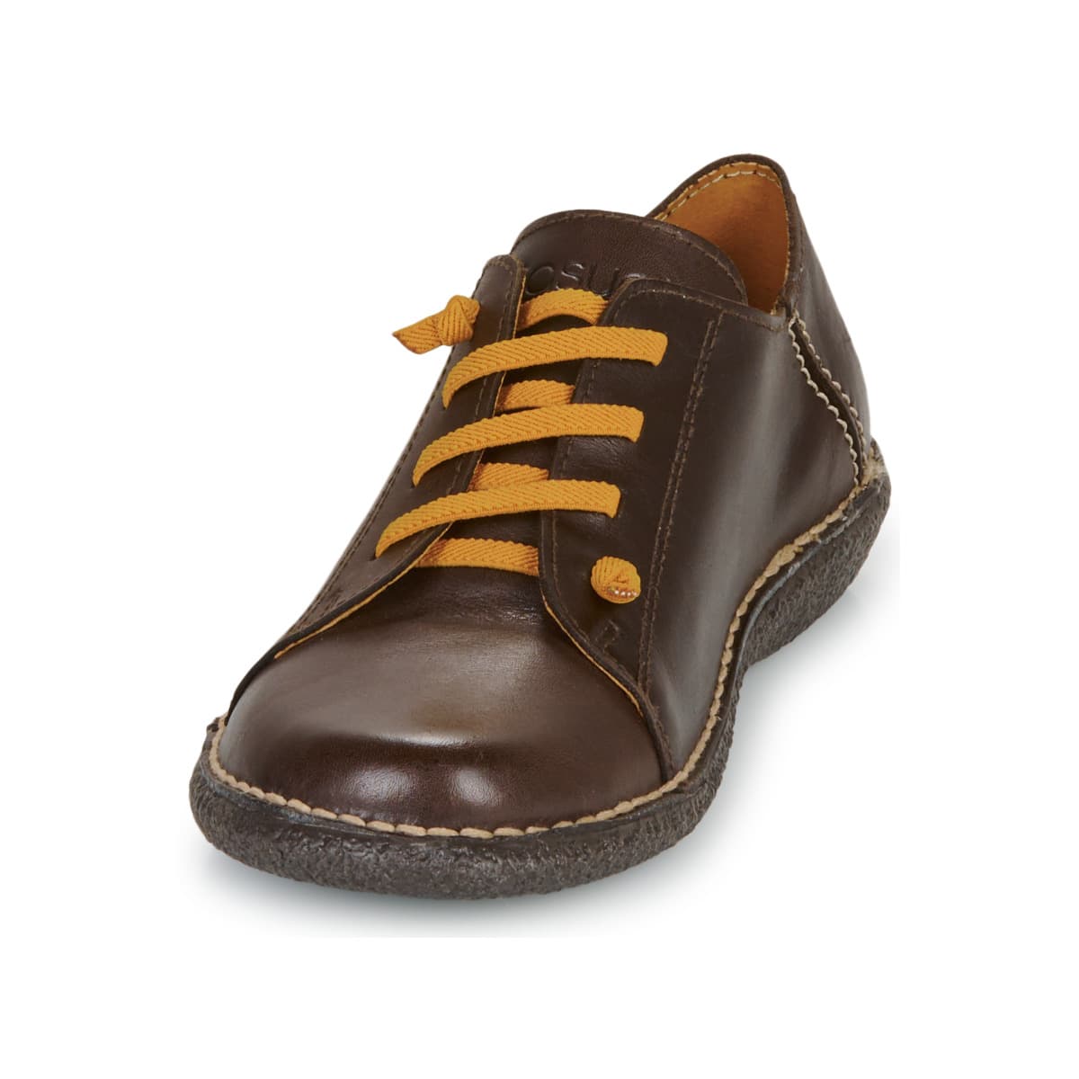 Women's Derby Shoes Casual Attitude Brown