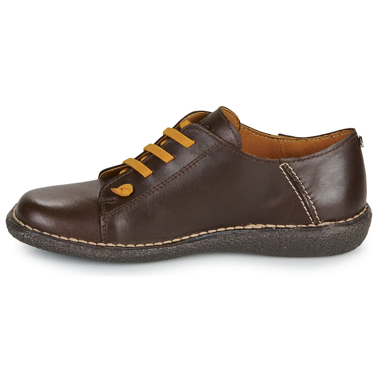 Women's Derby Shoes Casual Attitude Brown