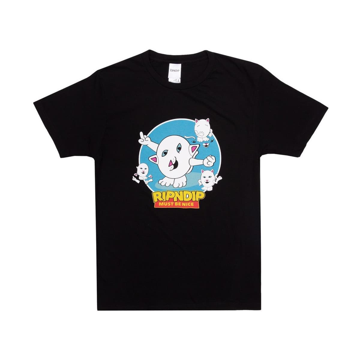 Men's T-Shirts Ripndip Black