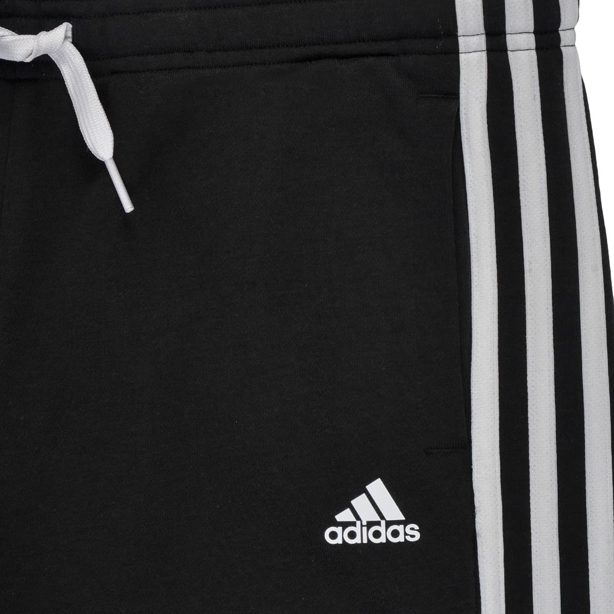 Adidas Παιδικό Παντελόνι Φόρμας Μαύρο Essentials 3-Stripes GN4054