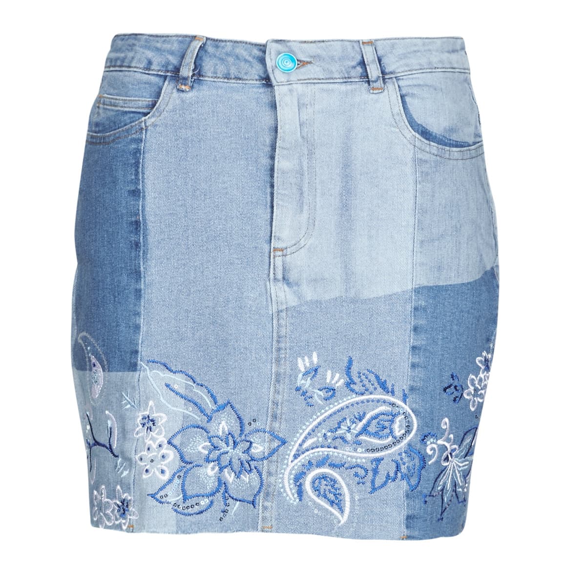Women's Skirts Desigual Blue