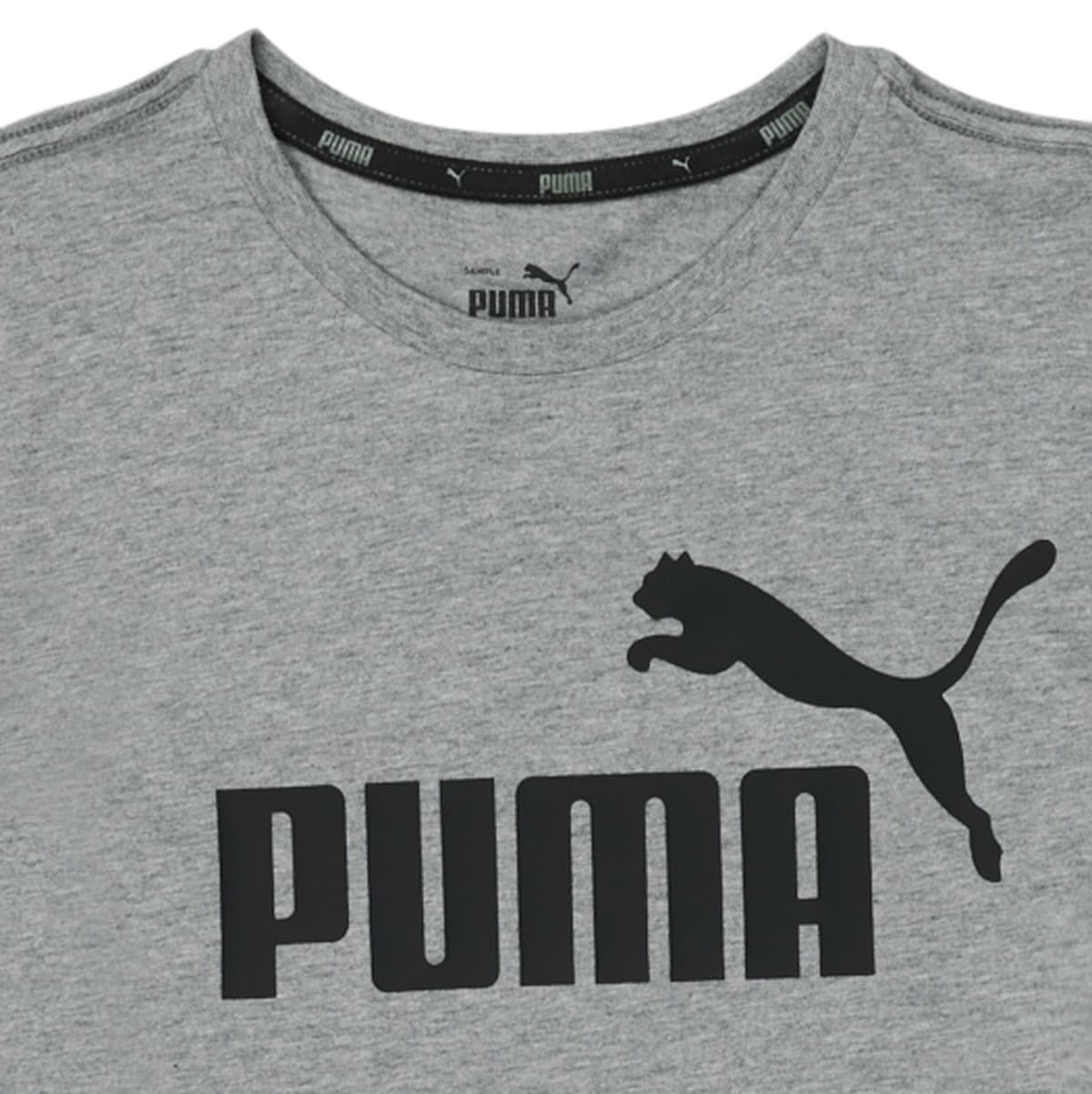 Boys' T-Shirts Puma Gray
