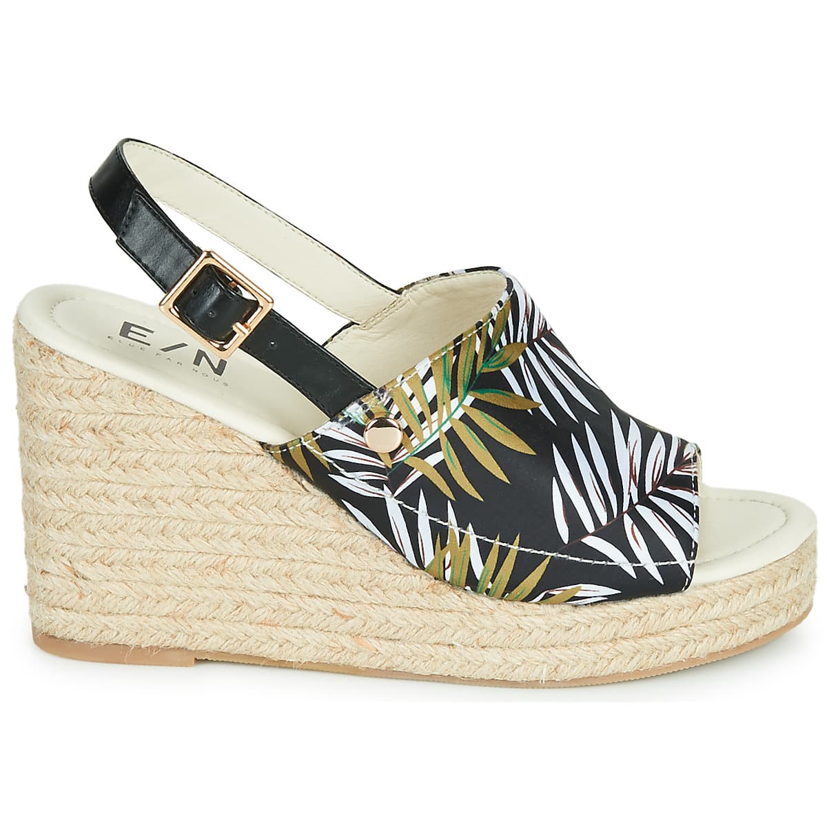 Women's Platforms Elue par nous Black