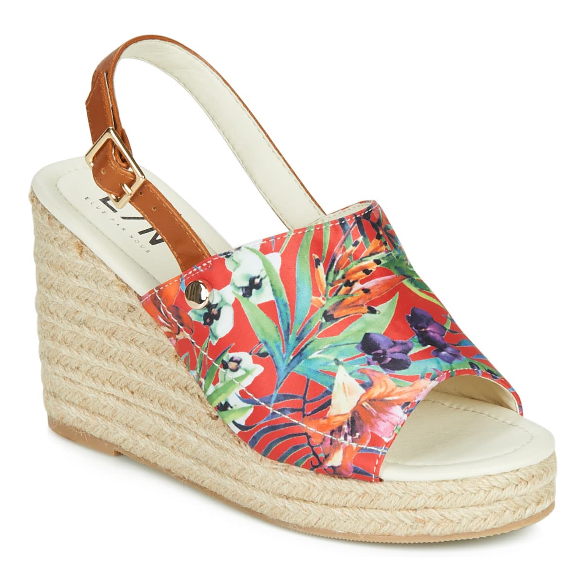 Women's Platforms Elue par nous Red