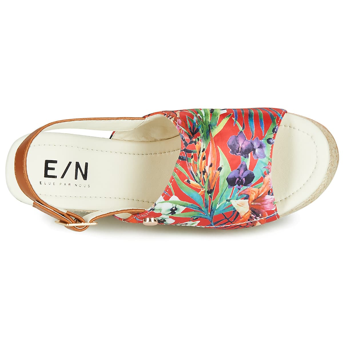 Women's Platforms Elue par nous Red