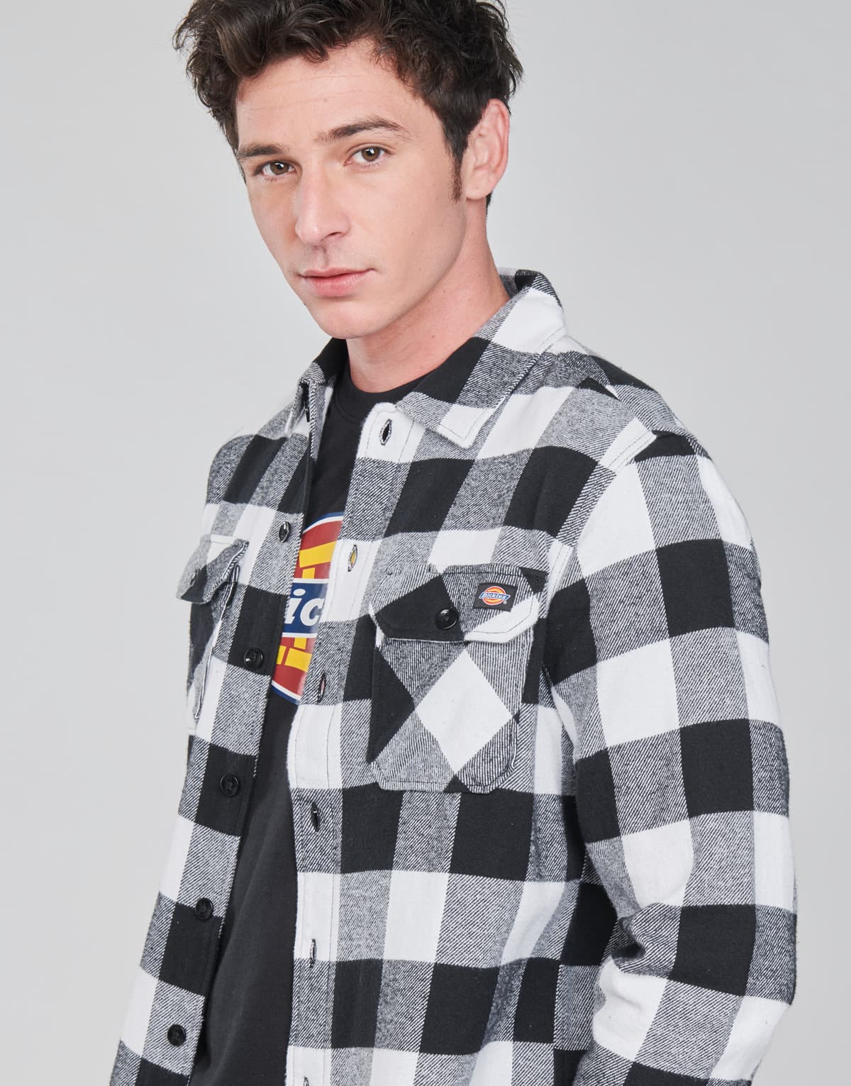 Men's Shirts Dickies Black