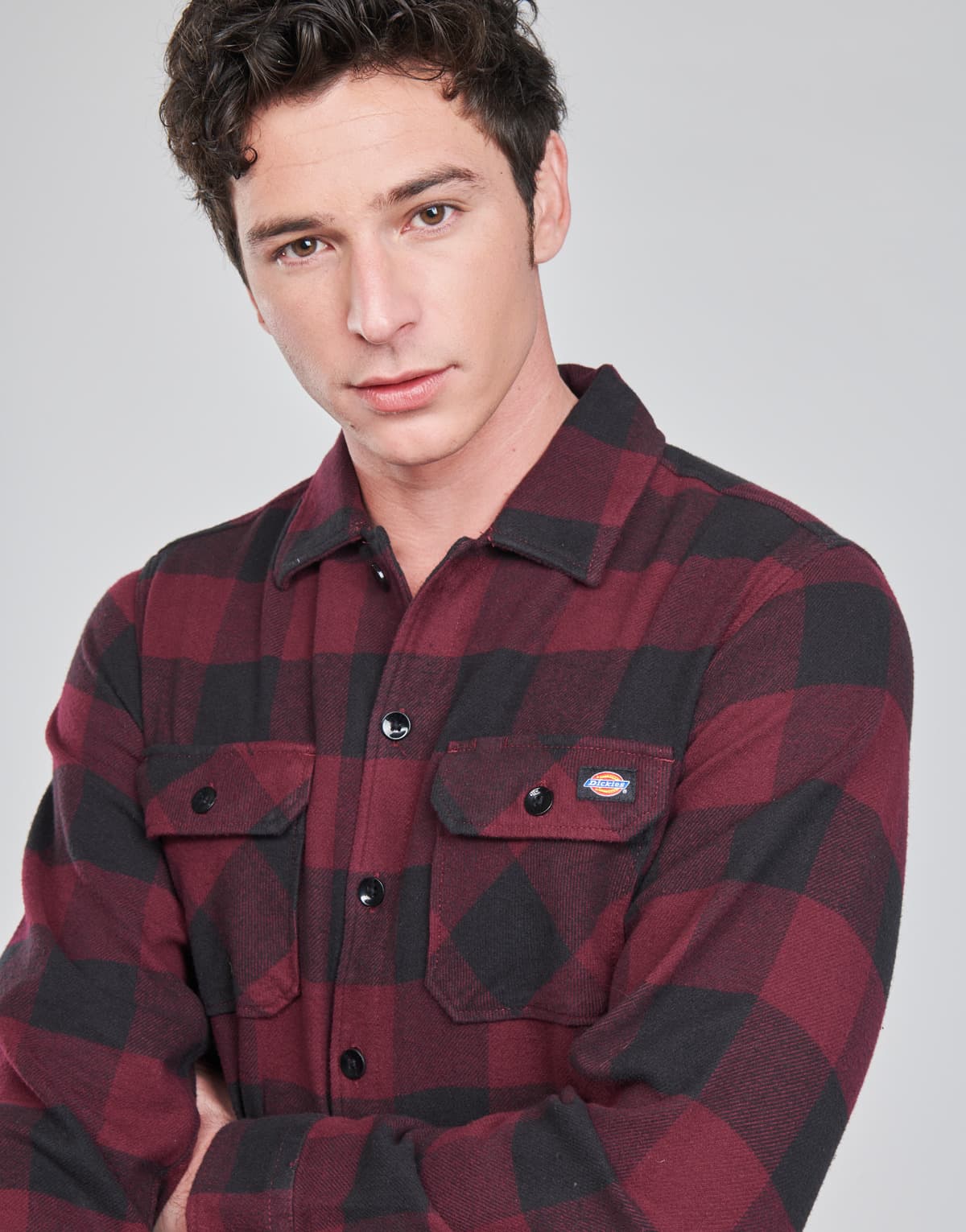 Men's Shirts Dickies Red