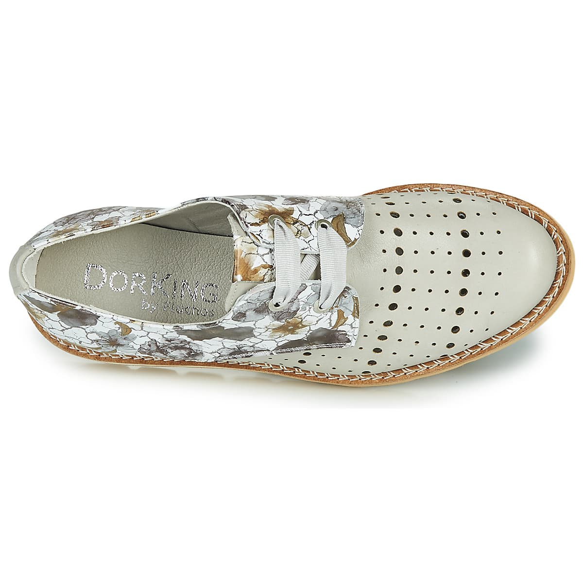 Women's Derby Shoes Dorking Gray