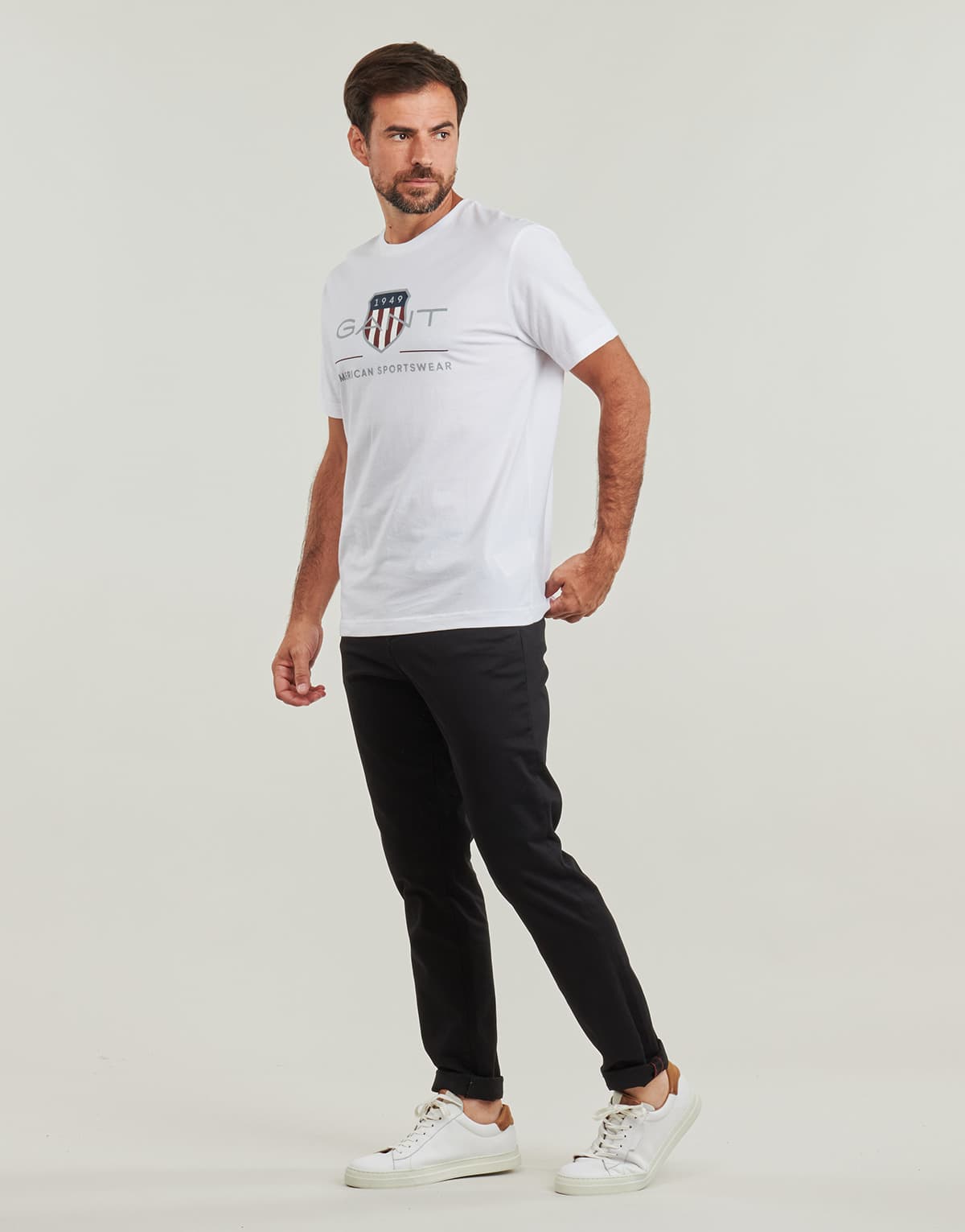 Men's T-Shirts Gant White