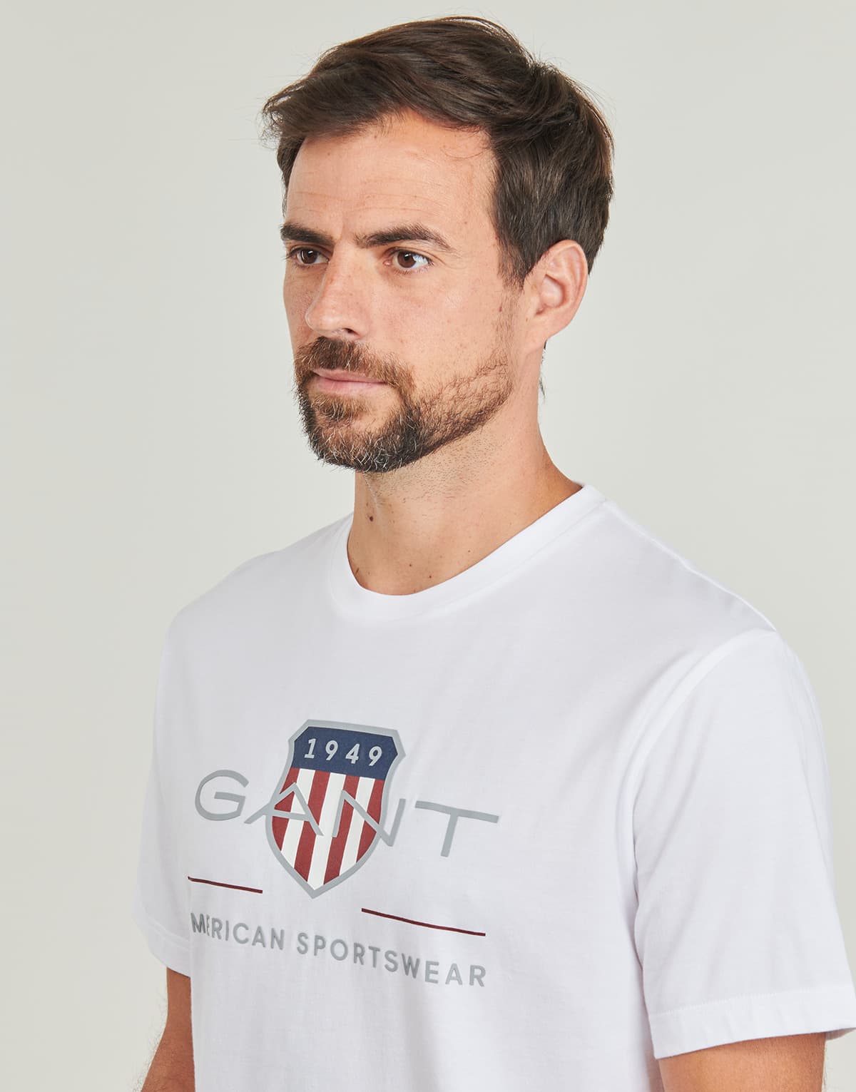 Men's T-Shirts Gant White