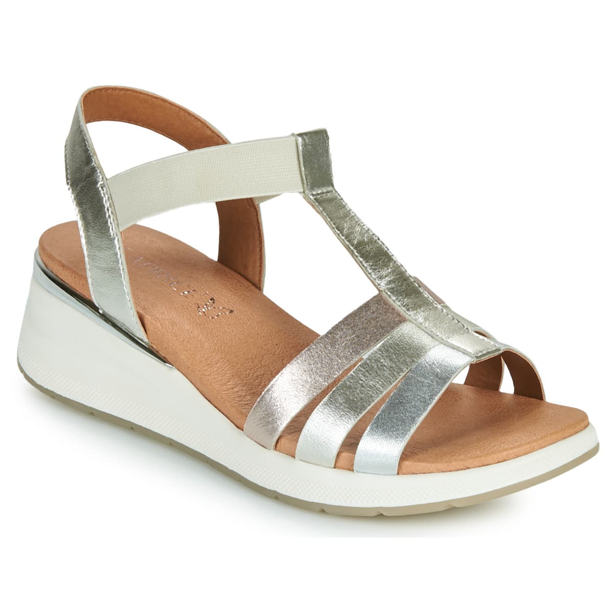 Women's Platforms Caprice Silver